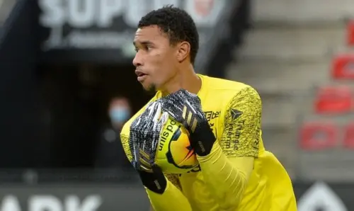 Reims: la gioia di Yehvann Diouf dopo la vittoria contro il Marsiglia