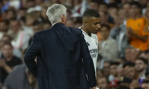 Carlo Ancelotti non considera Mbappé la più grande leggenda del Real Madrid