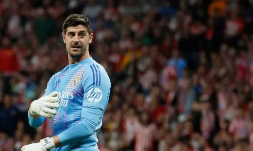 Real Madrid: Thibaut Courtois è pronto per affrontare l'Arsenal