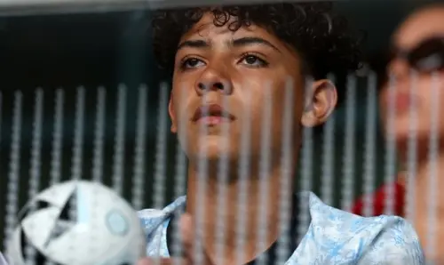 Il figlio di Cristiano Ronaldo è un grande tifoso di Lamine Yamal